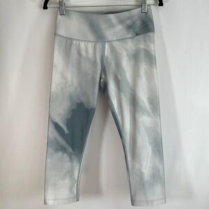 Nike Golf Tour Performance Grey & White Cropped Leggings